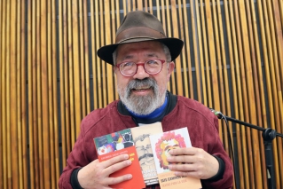 Un sueño cumplido: Juan Garavito, de 75 años, presentó 3 libros en la FILBo luego de 40 años en espera