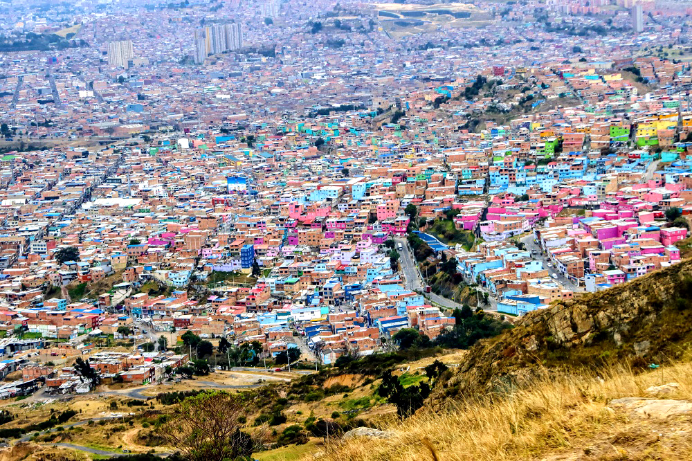 Foto panoramica de  Bogota