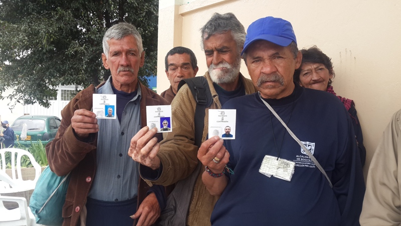 Foto de habitantes de calle