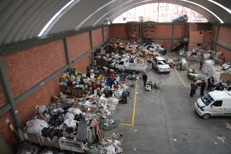 Bodegas de reciclaje