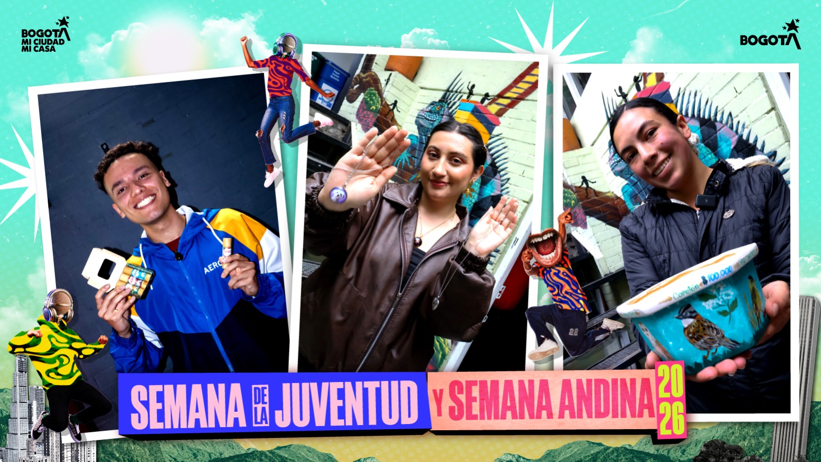 Foto invitación a participar en la semana de la juventud