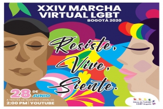 Bogotá vivirá la vigésima cuarta versión de la marcha LGBTI desde la virtualidad