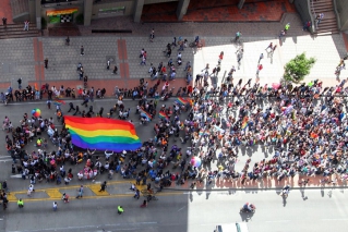 Bogotá marchó por  la igualdad y los derechos de las personas de los sectores LGBTI