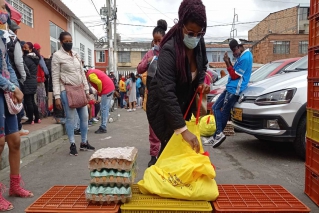 En julio, Integración Social atendió a 1.267 familias afrocolombianas con entrega de alimentos