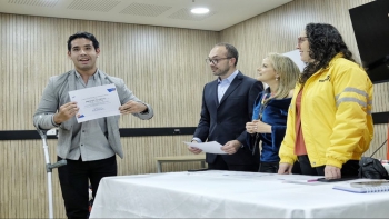 Personas con discapacidad se gradúan de la Escuela para la Vida Productiva y 20 ya tienen contrato laboral  