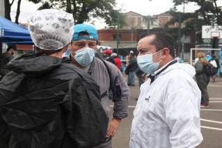 Integración Social garantiza atención a habitantes de calle en pandemia