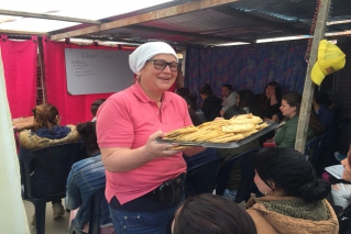 A punta de arepa y torta de soya se unen a las familias en Ciudad Bolívar y se previene la violencia intrafamiliar