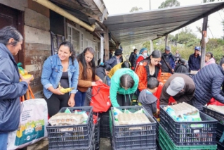 Apoyo alimentario llega hasta las veredas: 200 familias se benefician mensualmente de la canasta rural 