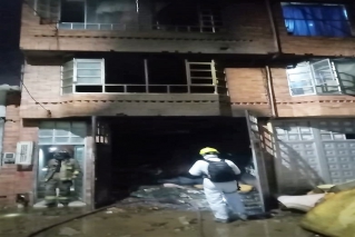 Integración Social atendió emergencia por incendio en una vivienda de la localidad de Engativá