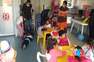 Así es el primer jardín infantil Afrobogotano de Bogotá