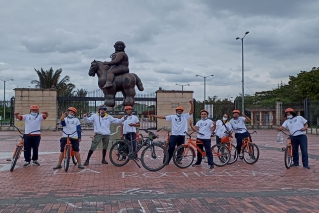 La bicicleta, un instrumento de inclusión laboral, sanación y amistad para habitantes de calle 