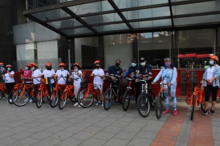 Mujeres exhabitantes de calle, empoderadas en la Semana de la Bicicleta 