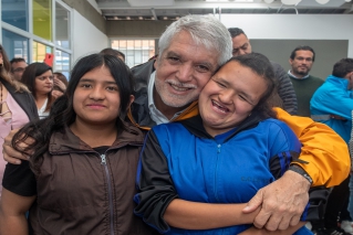 50 niños con discapacidad disfrutan de la renovación del Centro Crecer La Victoria