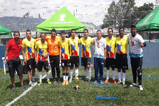 Con 4 integrantes pertenecientes a la SDIS,  la Selección Bogotá de fútbol 5 para ciegos, obtuvo oro en  Paranacionales