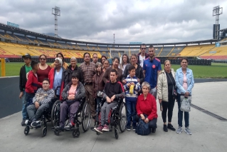 El Campín abre sus puertas a personas con discapacidad y sus cuidadores