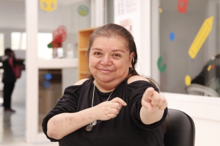 Deisy Ramírez, funcionaria de Integración Social, fue reconocida por el Ministerio del Trabajo por su labor