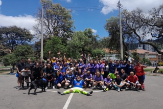 La Red de Afecto de Barrios Unidos fortalece la diversidad a través del microfútbol 