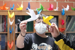 Integración Social aportó 1.000 palomas en origami a la Semana por la Paz