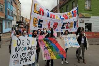 Residentes de la localidad de Los Mártires disfrutaron del festival de la calle 21