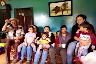 Los Parrado Rivera, ejemplo del servicio ‘Creciendo en Familia en la Ruralidad’