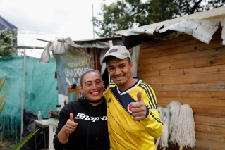 ¡Para atrás ni para coger impulso! Gustavo y Yubiset, una pareja habitante de calle que cambió su historia