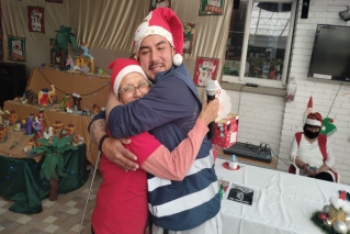 Llegó la Navidad para 44 personas mayores del Centro de Protección Bello Horizonte