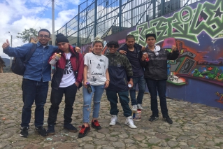 ´Graffiti ´cuna de arte juvenil del barrio Egipto en Bogotá