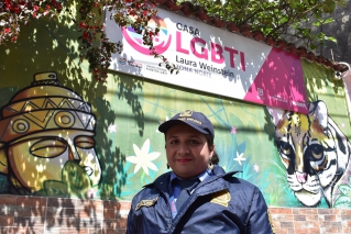 Así fue el proceso de inclusión laboral de Karoll, una guarda de seguridad
