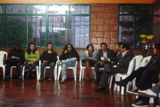 Con grandes propuestas llegaron al diálogo social los jóvenes de  Rafael Uribe Uribe