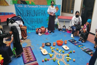 La casa de pensamiento intercultural Wawakunapak Yachahuna Wasi celebra el ‘Kuya Raymi’ una fiesta a la vida y la fertilidad