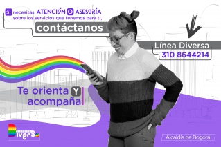 Línea Diversa intensifica atención psicosocial para comunidad LGBTI durante cuarentena