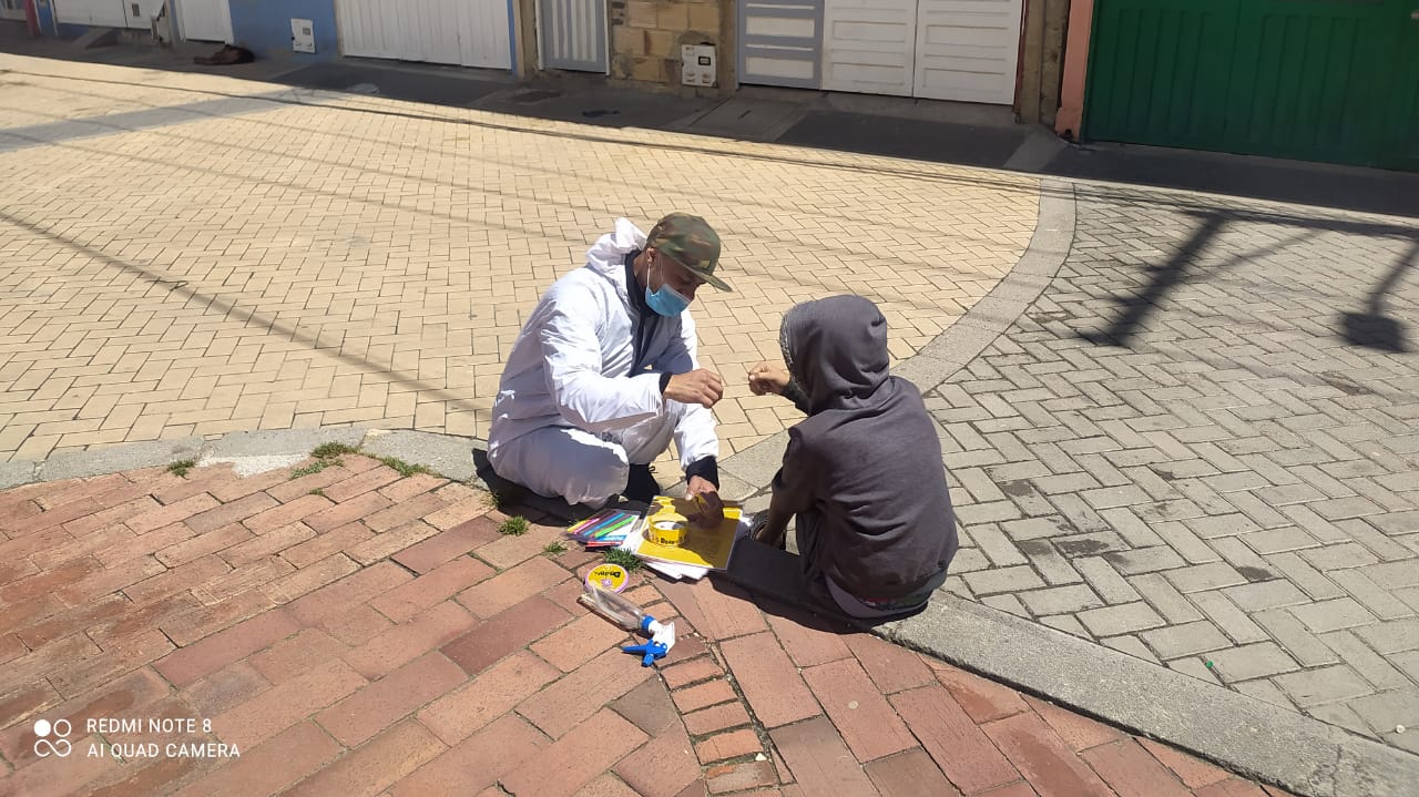 foto de tropa social con niños 1