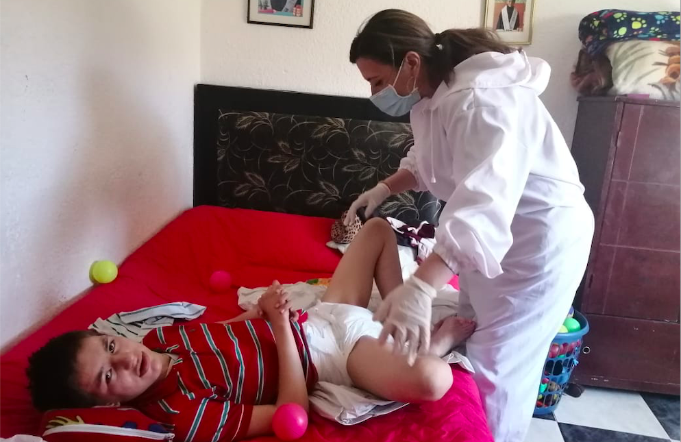 foto de cuidadora