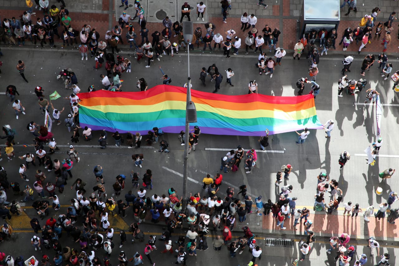 foto de bandera lgbti