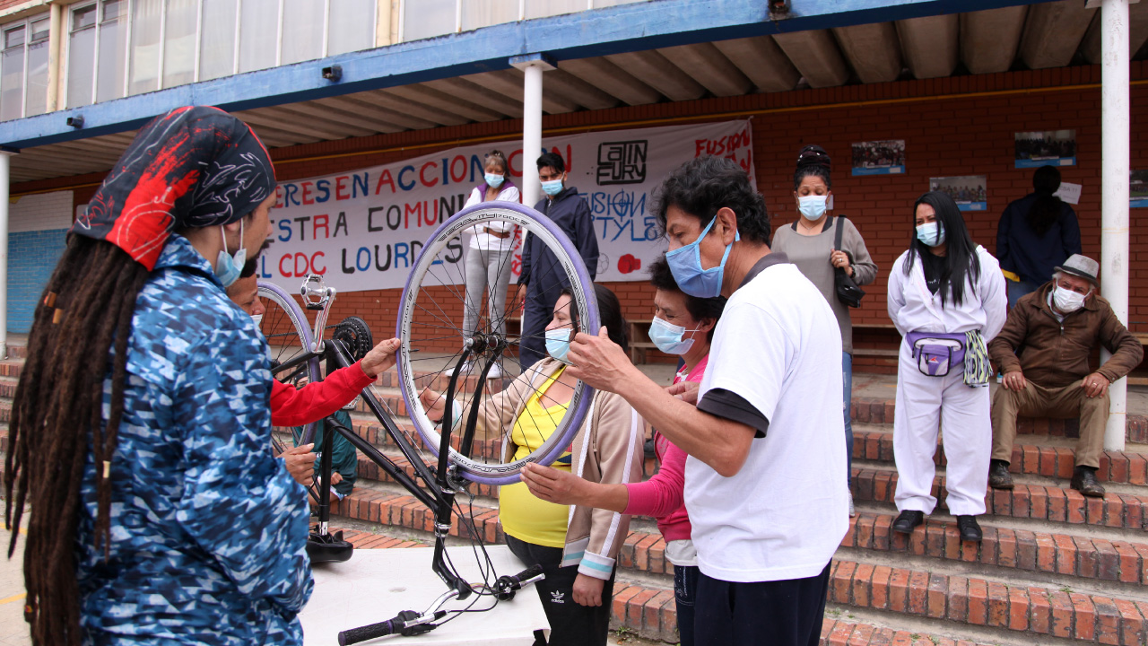 cómo despinchar una bicicleta 3