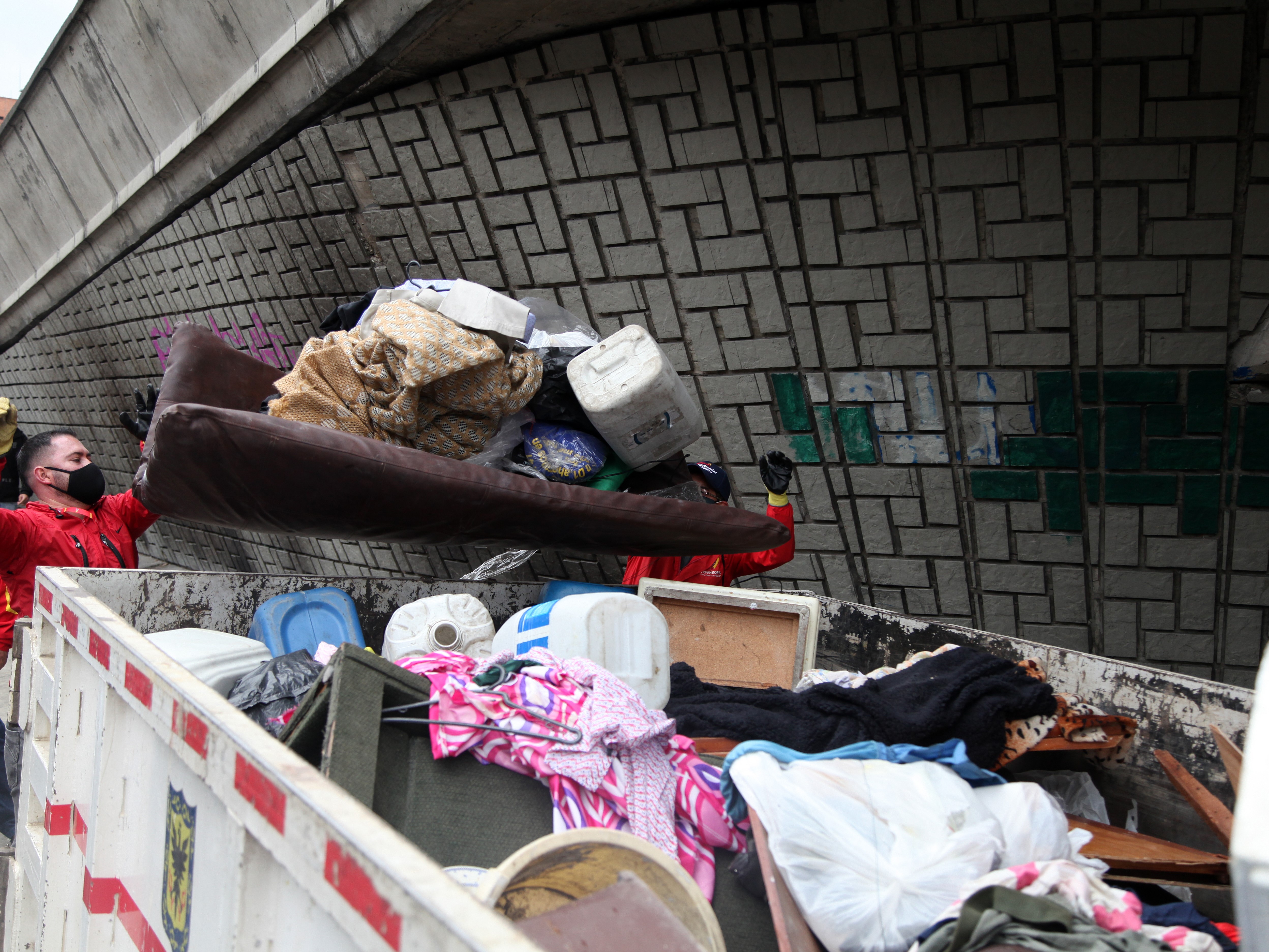 foto de habitantes de calle