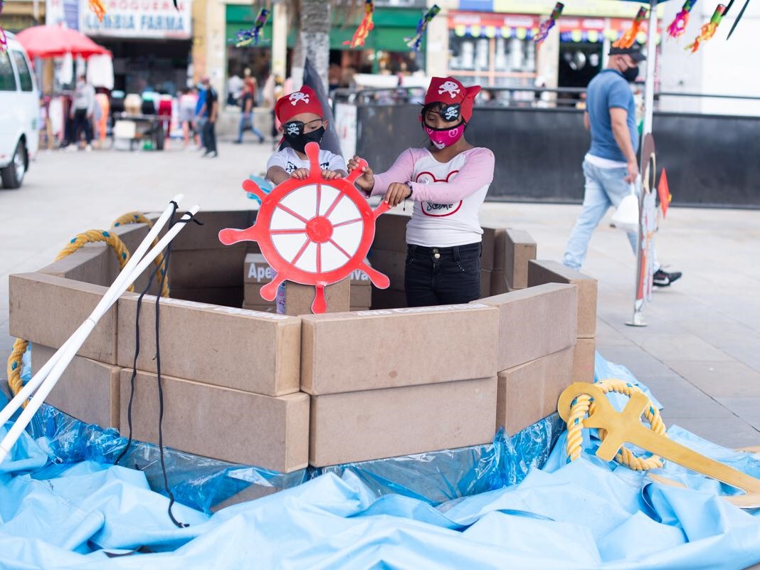 foto de niños jugando