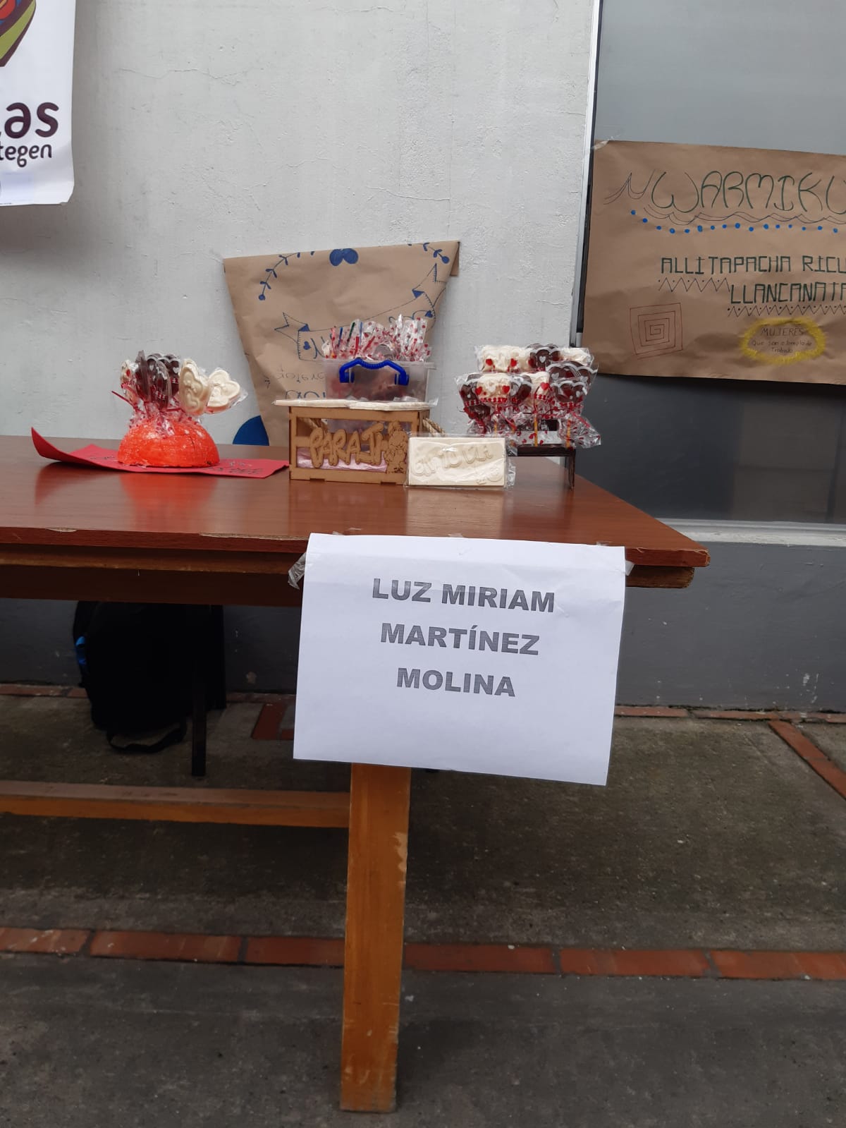 foto de reconocimiento a luz miriam