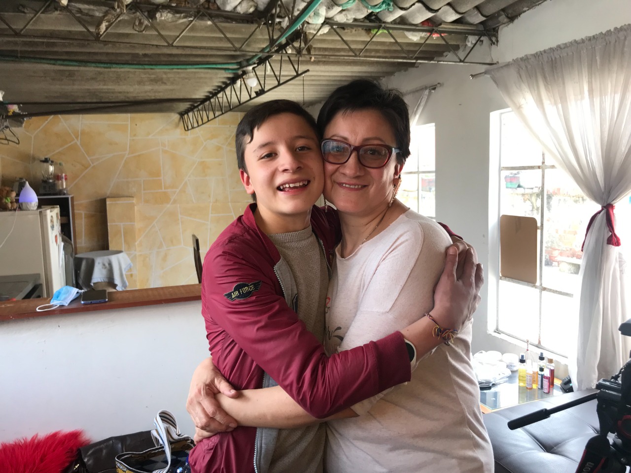 Astrid Díaz, madre