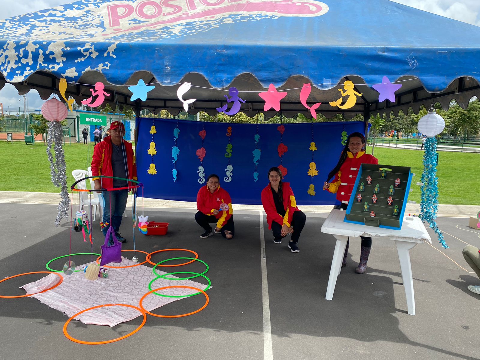 foto de niños en el parque