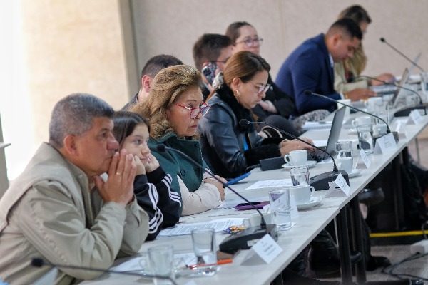 Foto usuarios de comedor comunitario