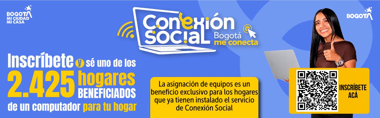 Pieza grafica banner - IMG conexion social bogota gratis