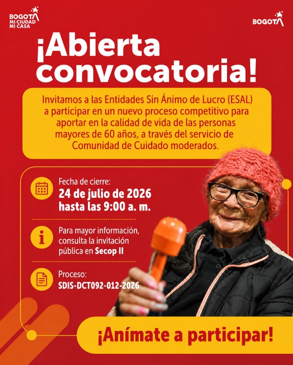 foto de pieza grafica con informacion de la convocatoria