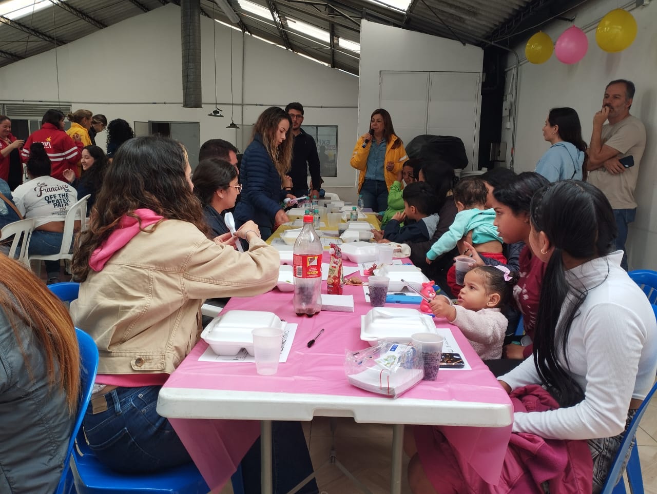 Foto comidas compartidas