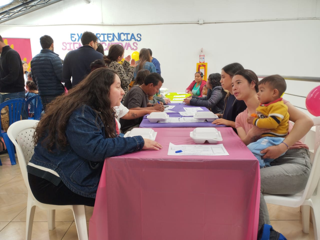 Foto comidas compartidas