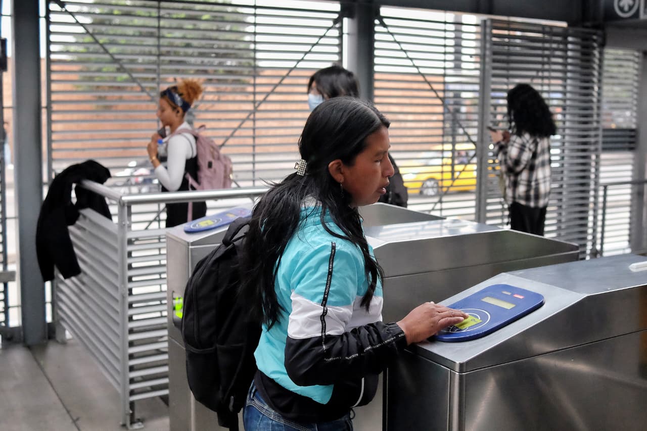 Foto pasajes trasmilenio