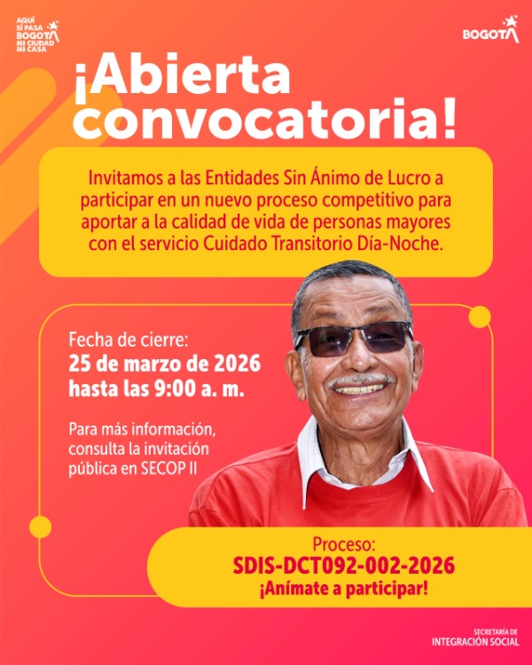 Pieza grafica de informacion sobre convocatoria