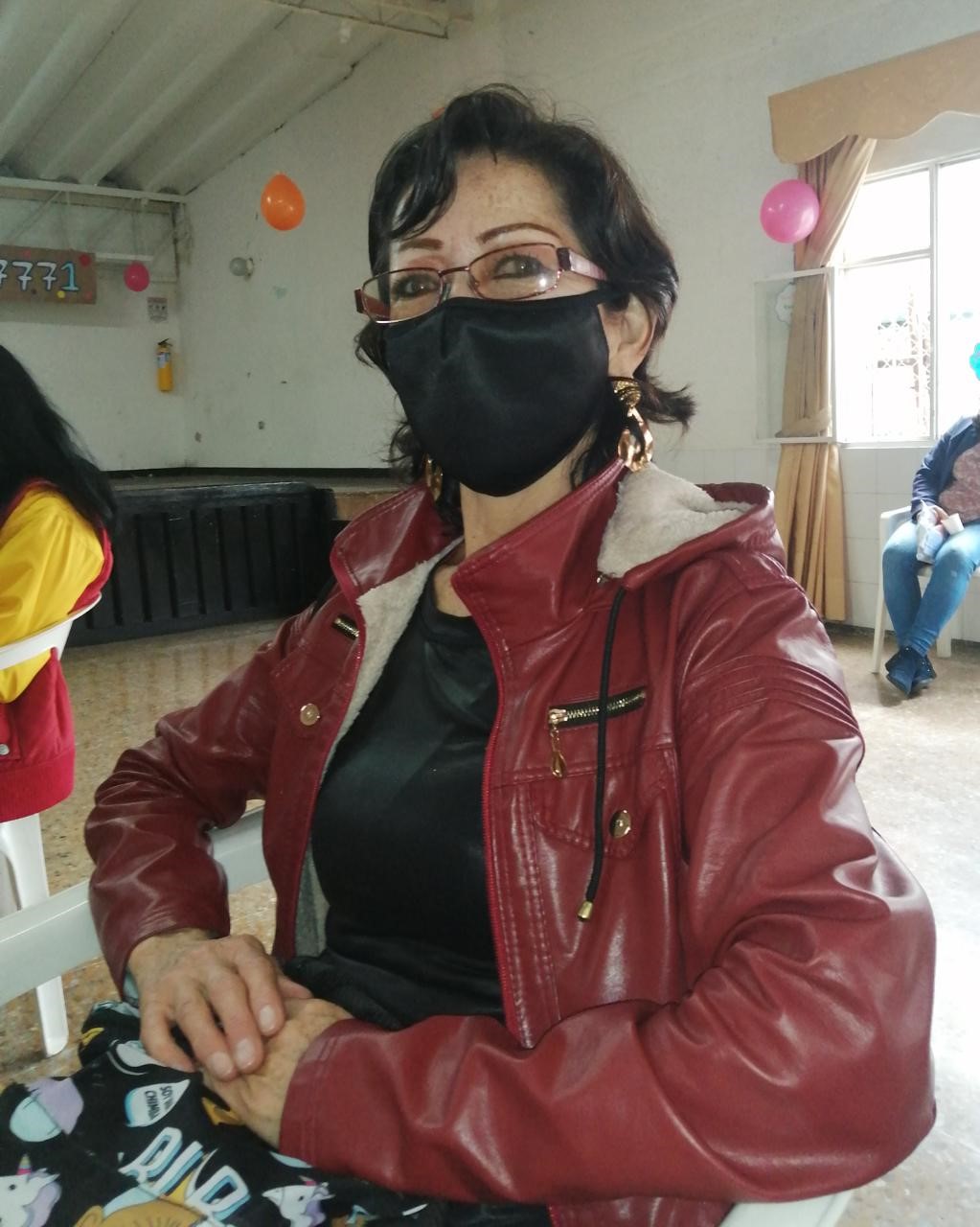 foto de mujer beneficiaria