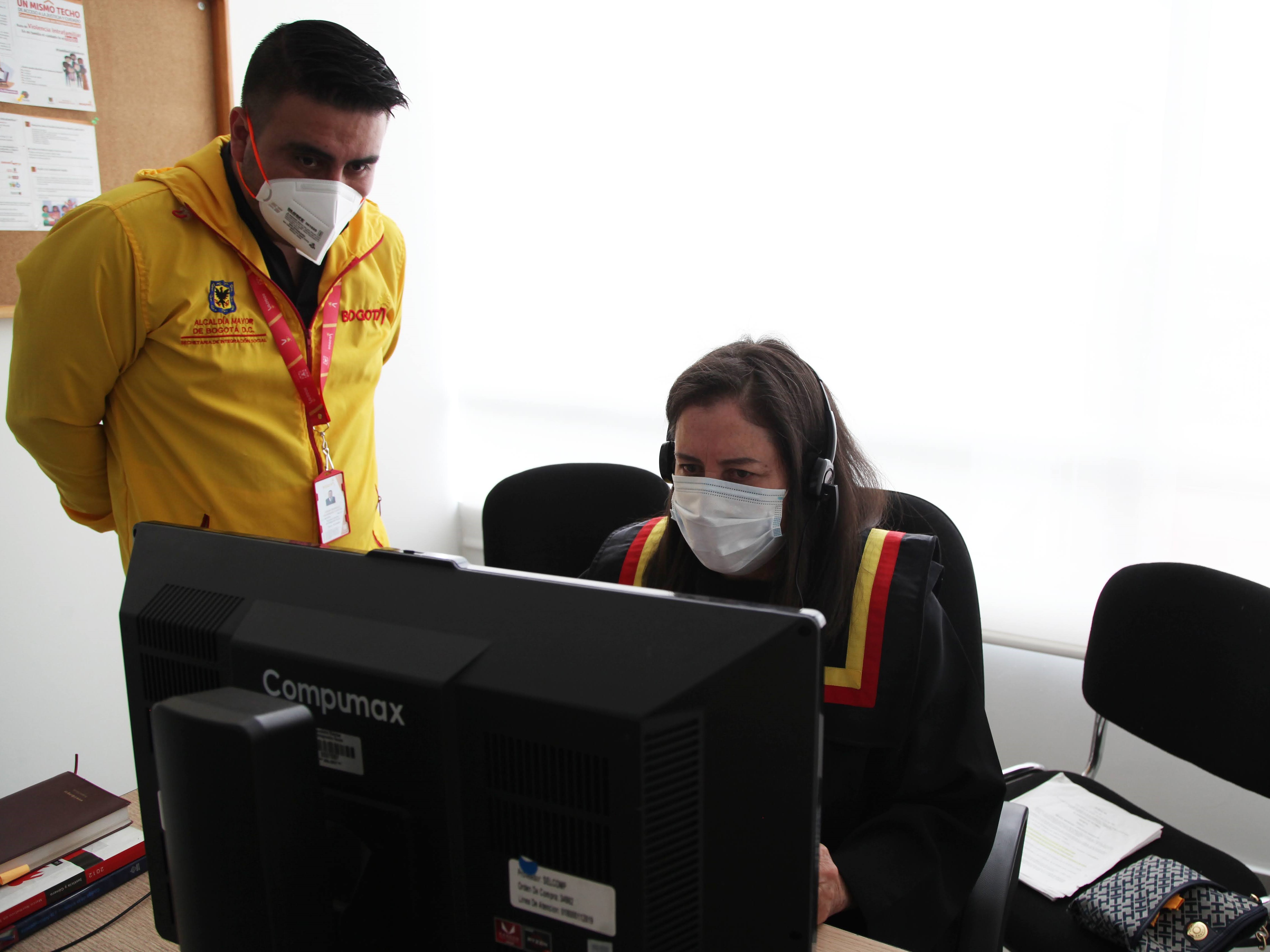 foto de comisaria y funcionarios de la sdis