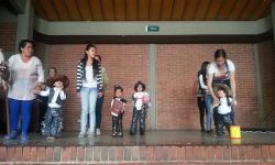 Fotos de participantes en el encuentro territorial 7